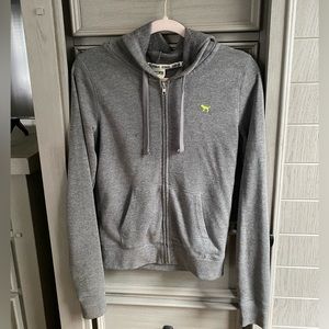 VICTORIA’S SECRET PINK HOODIE - GREY